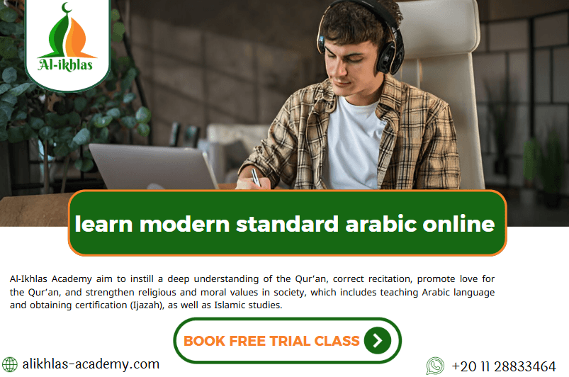 learn modern standard arabic online