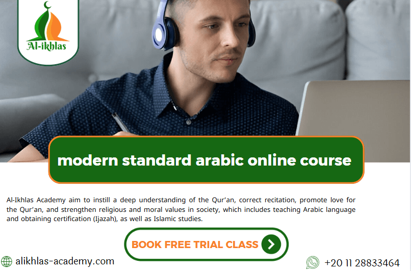 modern standard arabic online course